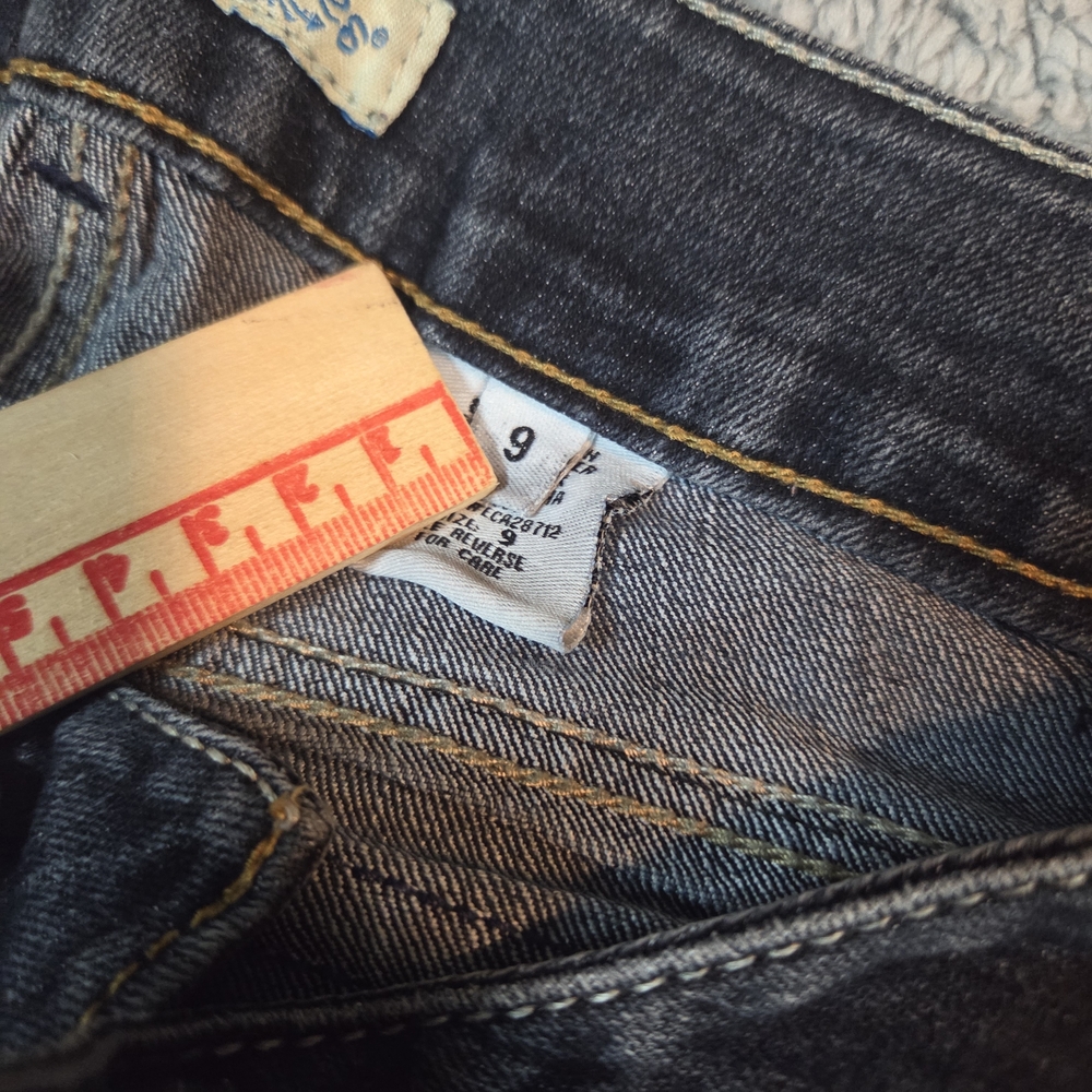 Paris Blues Kids Girls Size 9 Dark Blue Jeans - Picture 7 of 11